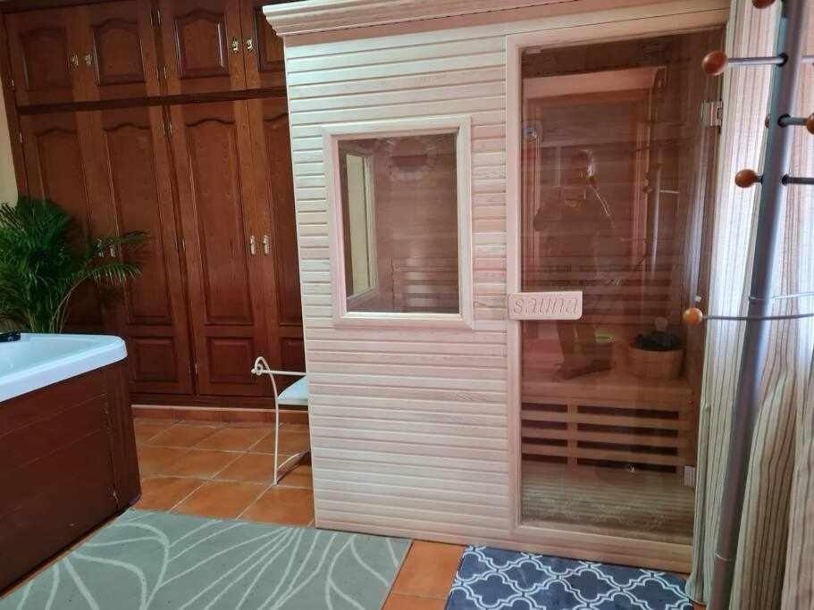 Casa Rural Con Jacuzzi, Sauna, Barbacoa Y Barra Cabeza la Vaca Exterior foto